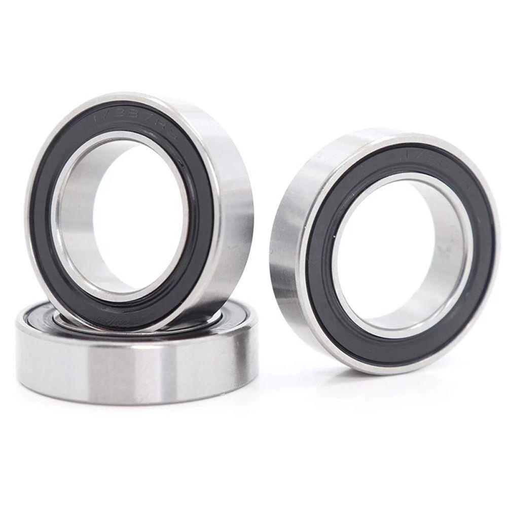 Agustinina Bearing Sepeda Bunga Drum Bearing Sepeda Bagian Perbaikan Bearing 17x28x7mm 17287RS MR17287 Bantalan Bawah