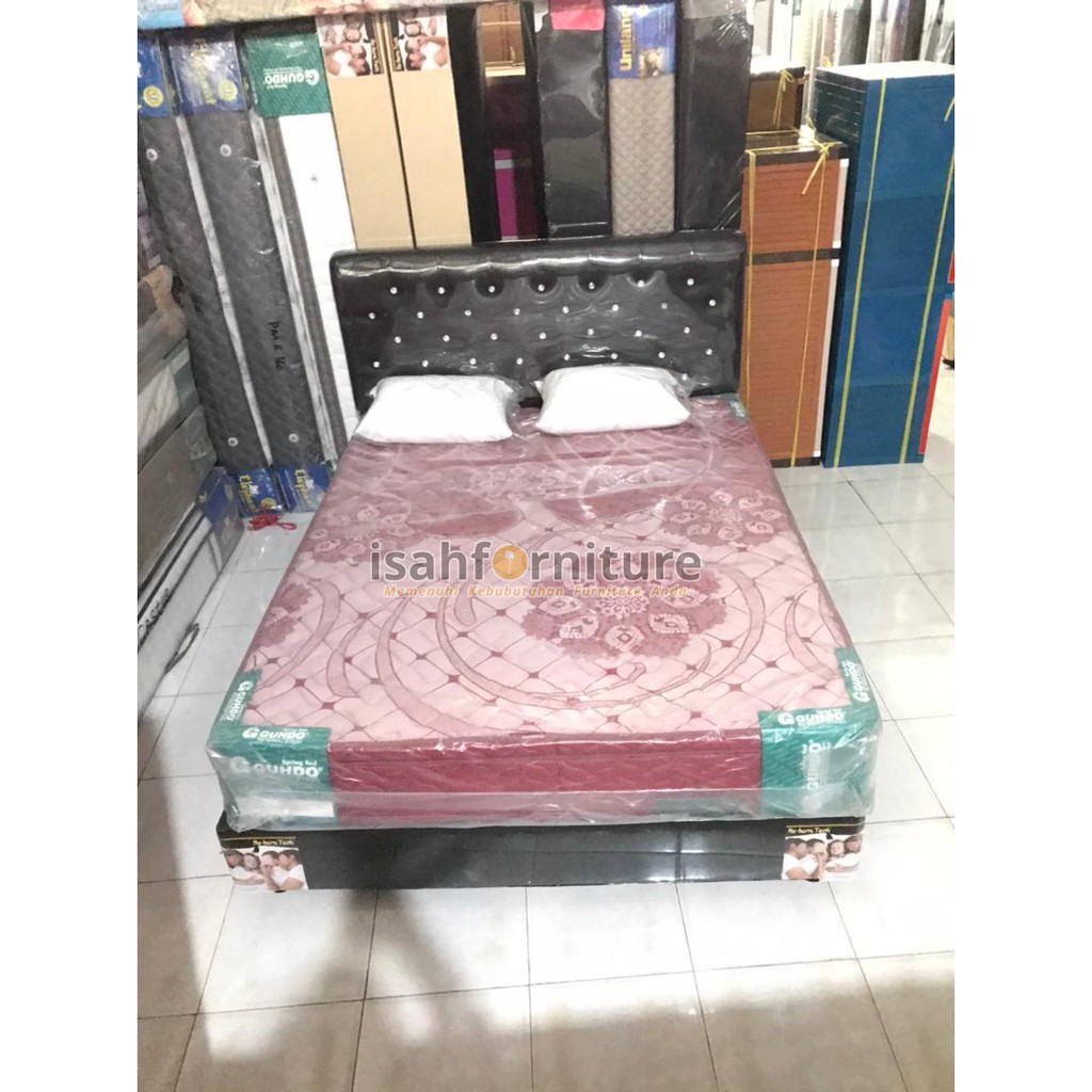 Springbed Guhdo Standard Plushtop Komplit Set / Matras Guhdo Standard+Divan MMS