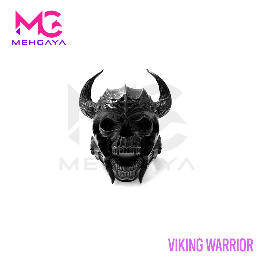 Cincin Tengkorak viking / Skull ring viking warrior