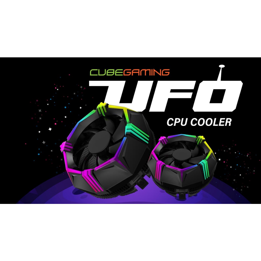 CUBE GAMING UFO - RGB Fan