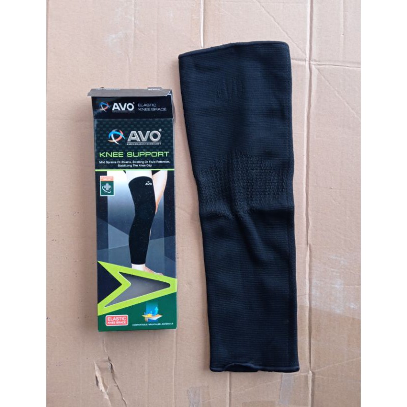 avo long knee support knee brace