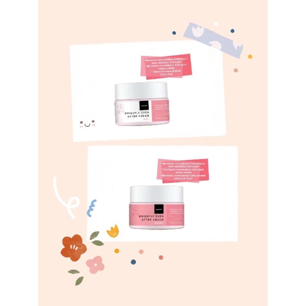day cream night cream Scarlett whitening dijamin ORI