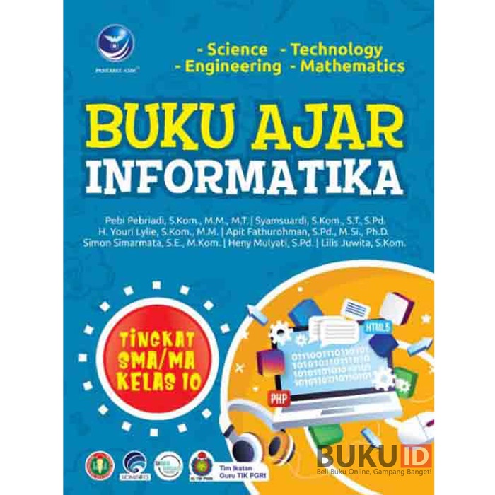 

❤BISA COD❤ Buku Ajar Informatika Tingkat SMA/MA Kelas 10