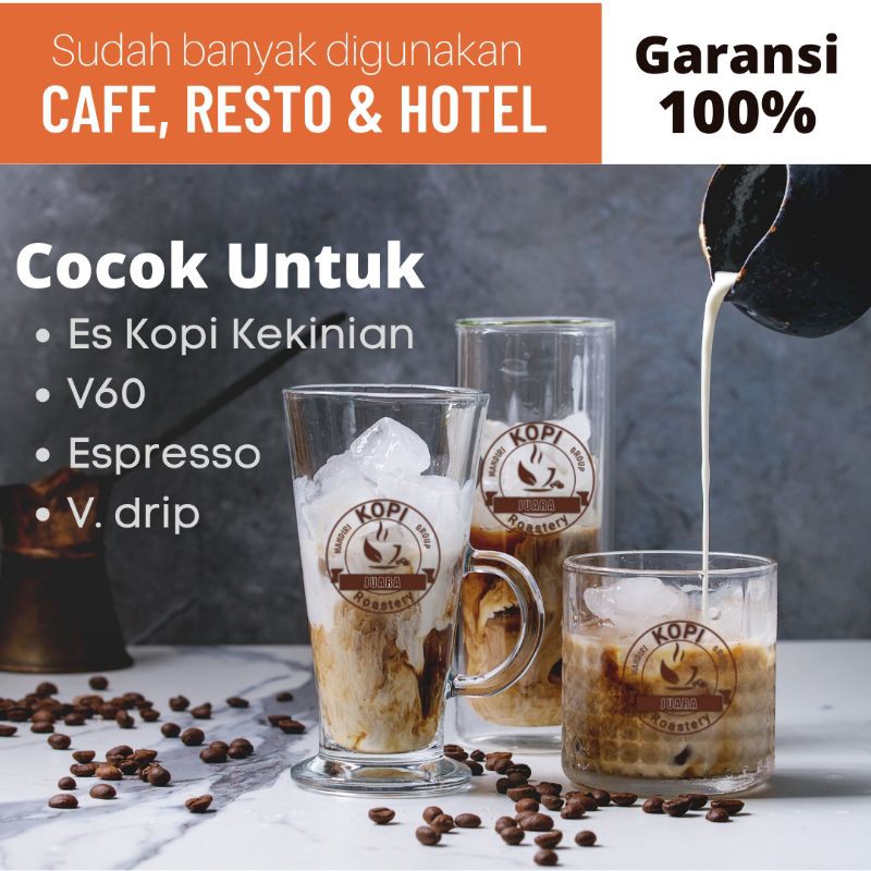 Kopi House Blend Espresso 1Kg | Robusta70% Arabika30% | Resep Es Kopi Kekinian