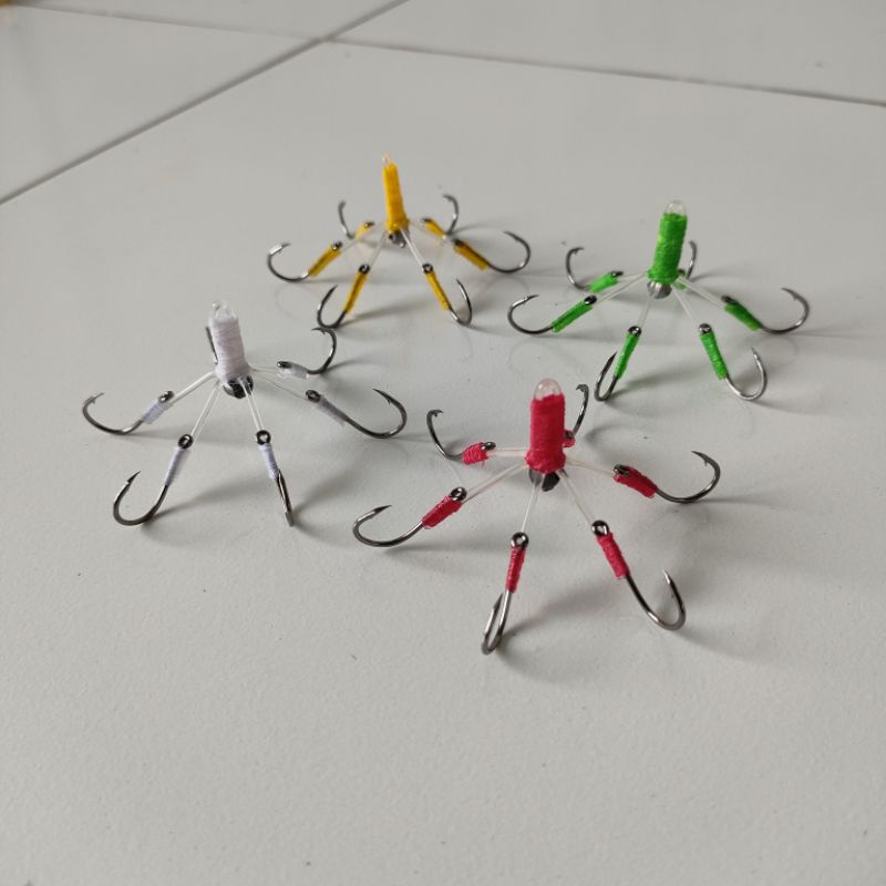 Rakitan kail garong kembang 6 titik
