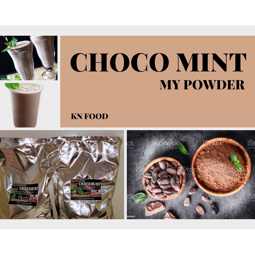 

Choco Mint - Choco Mint Powder 1 kg- Bubuk Minuman Rasa ChocoMint