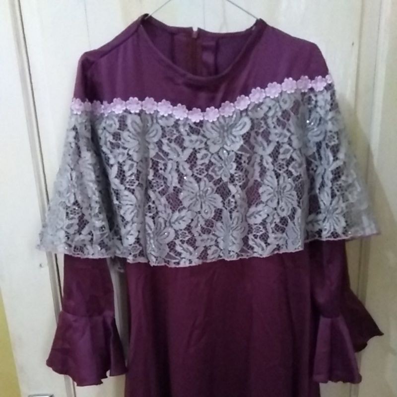 preloved dress kondangan /pesta muslimah
