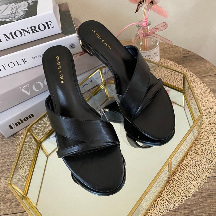 SANDAL | CK CHARLES AND KEITH ORIGINAL | DDCK383 - Black, 39