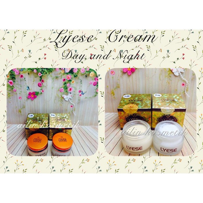 Hot Promo CREAM LYESE   LYESSE ORIGINAL DAY   NIGHT kualitas TINGGI