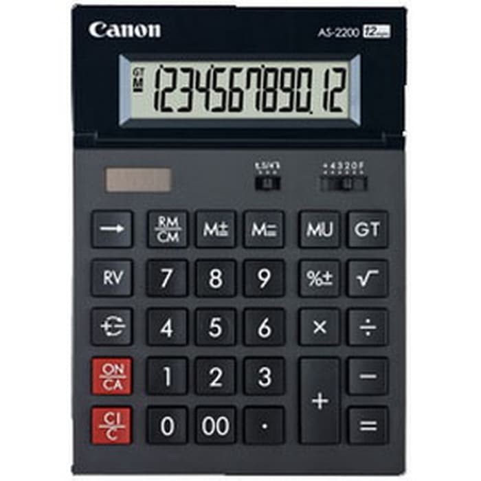 

Calculator Canon AS-2200R