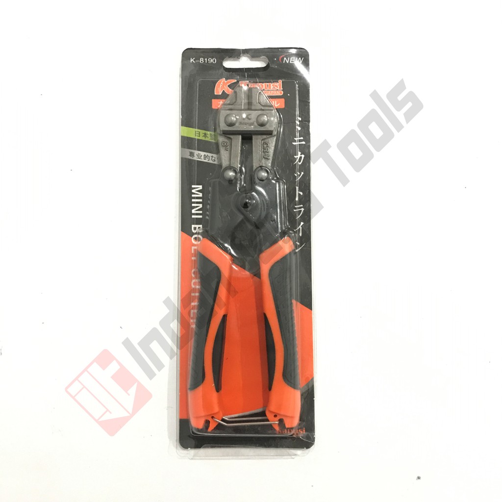 KAPUSI K-8190 Mini Bolt Cutter 8 Inch - Gunting Tang Potong Kawat Beton Mini