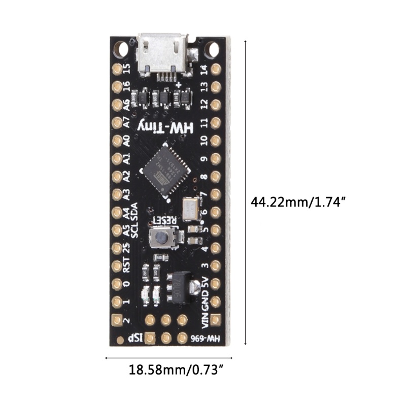 Btsg MH-Tiny ATTINY88 Papan Pengembangan Mikro 16Mhz Digispark ATTINY85 Upgraded/Untuk NANO V3.0 ATmega328 Extended