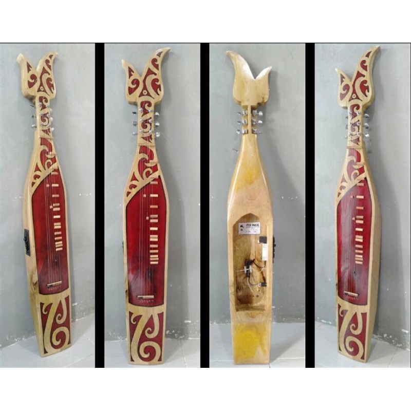 Guitar Sape - Alat Musik Tradisional Dayak - Sape Kalimantan