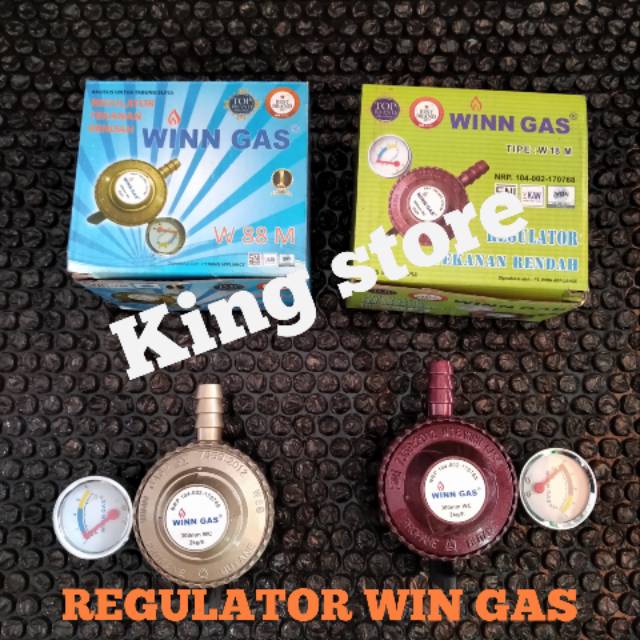 REGULATOR KOMPOR GAS,MEREK WIN GAS. BER SNI