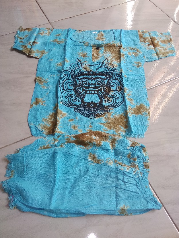 Baju Bali Kaos Bali Kaos Barong Anak Kaos Khas Bali Piyama Anak Batik Anak Baju Tidur Terlaris