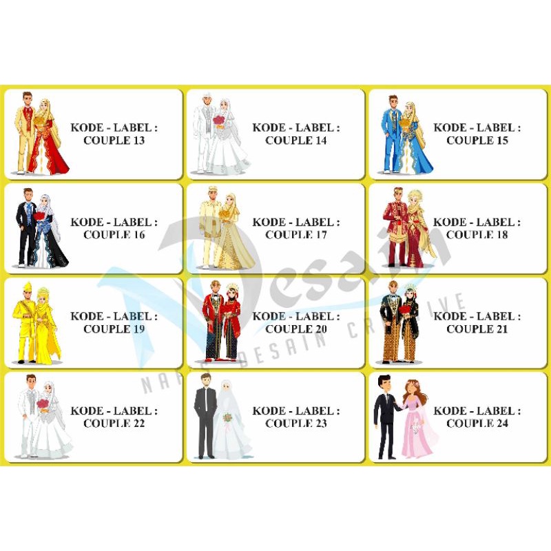 

LABEL Nama UNDANGAN 103 CUSTOME