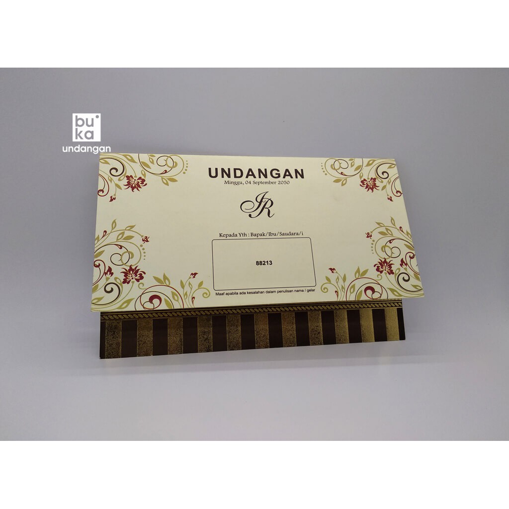 Blanko Undangan Nikah Kosongan ERBA-88213
