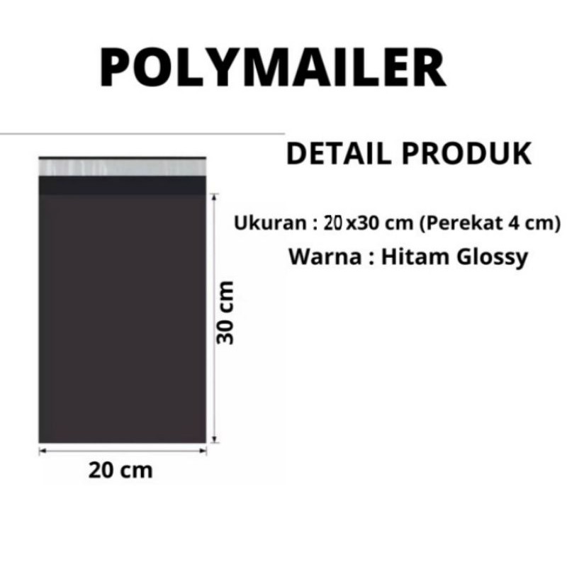 

Plastik Polymailer / Plastik Packing / Plastik Olshop Ukuran 20x30 cm