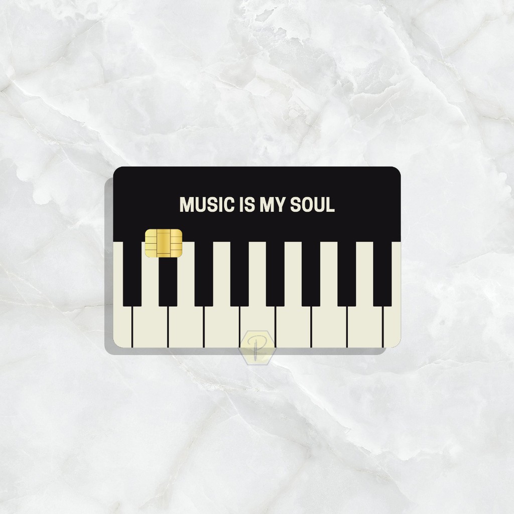 SEASON 1 MUSIC - Card Cover Skin Sticker – PLIATA Stiker Kartu ATM, E-Money, E-Toll