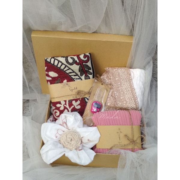 gift box, hampers mukena, giftbox mukena