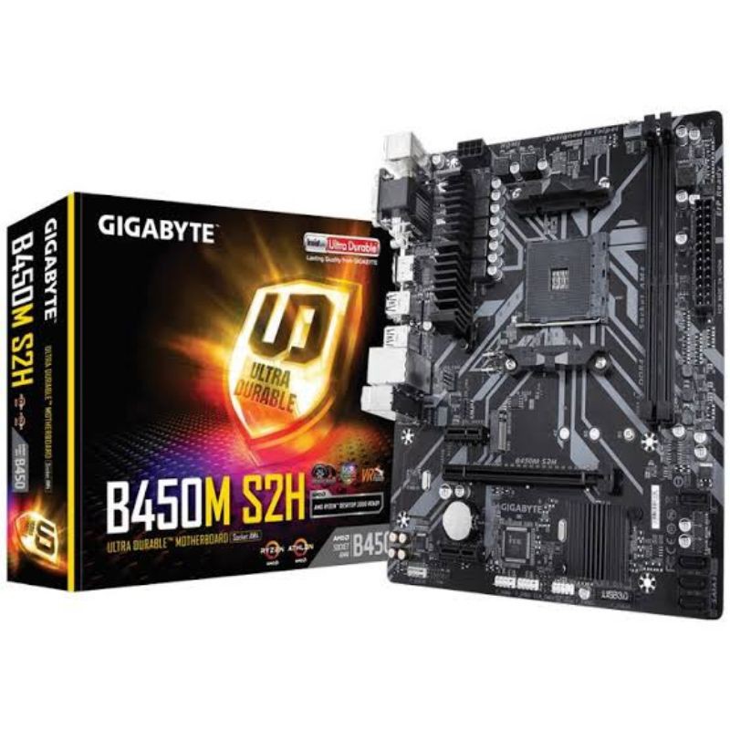 Motherboard AMD AM4 GIGABYTE B450M S2H ATX B450 DDR4