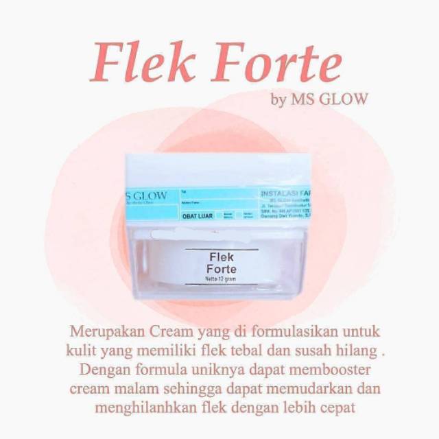 Flek forte ms glow