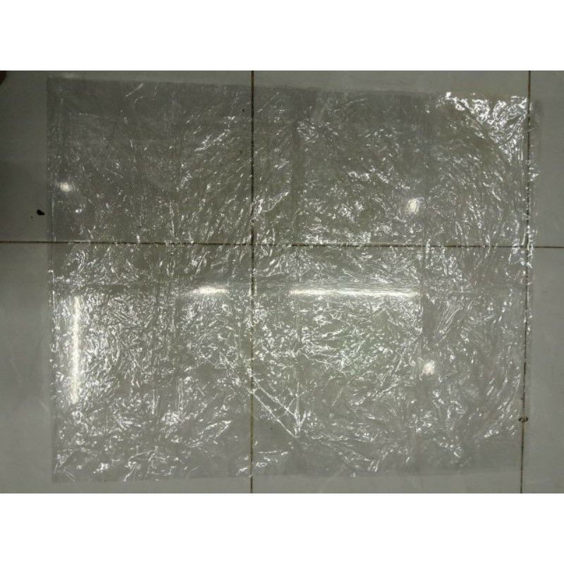 

barang baru sampul kitab buku plastik mika ukuran 135 34