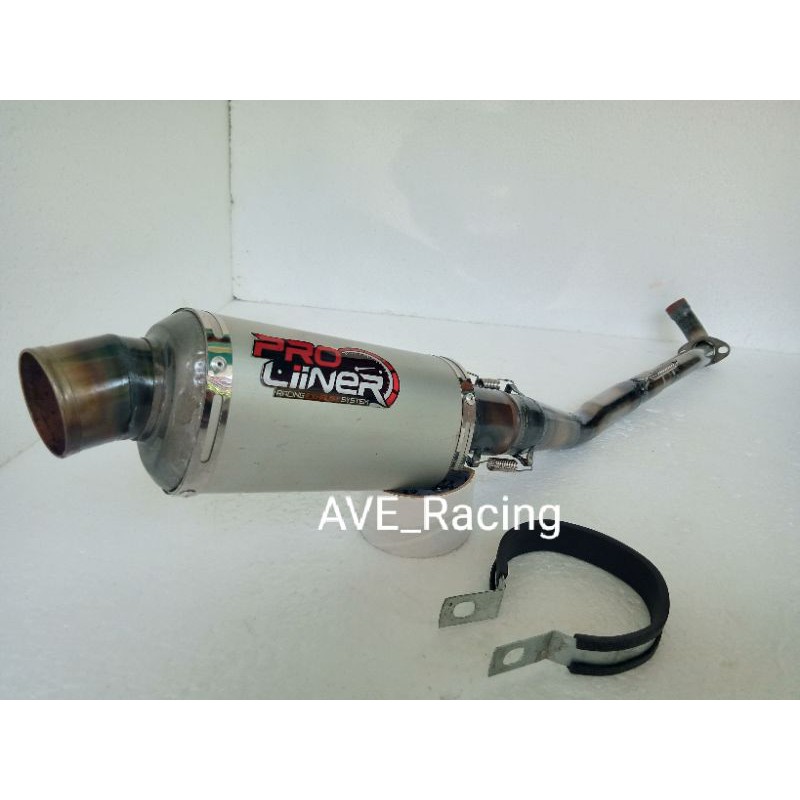 Knalpot racing PRO LINER buat motor Supra X, Supra Gtr