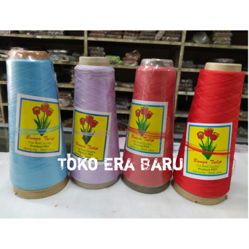 BENANG OBRAS POLYSTER MERK TULIP/FUJI (kerucut)