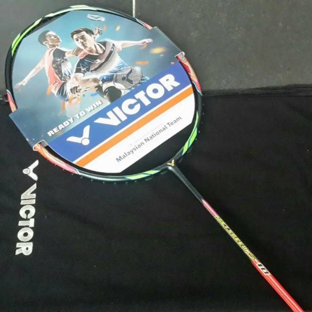 Raket VICTOR JETSPEED S10 + Sarung Raket Victor
