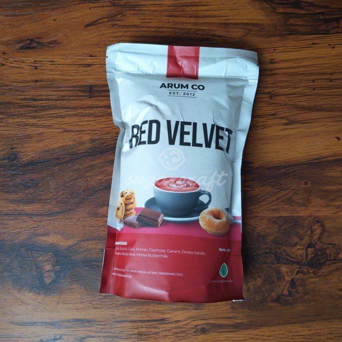 

BUBUK MINUMAN RED VELVET ARUM CO 500GR