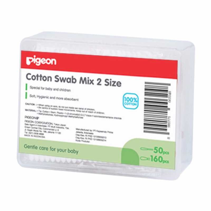 Pigeon - Cotton Swab Mix 2 Size (Box)