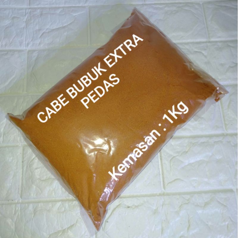 

Cabe bubuk Extra Pedas 1KG