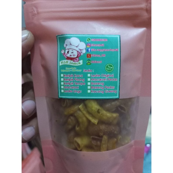 

Macaroni enak gurih (original)/Snack/Cemilan/Jajanan/Makanan Ringan