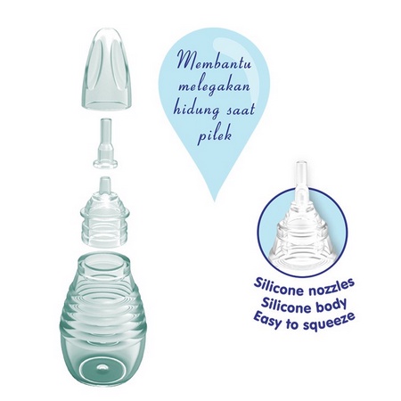 Baby Safe Silicone Nasal Aspirator