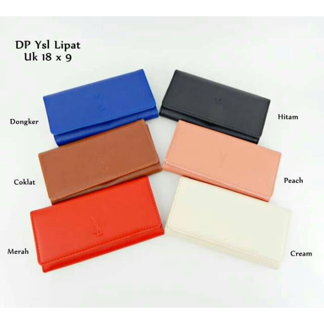 Dompet Wanita YSL Lipat Termurah