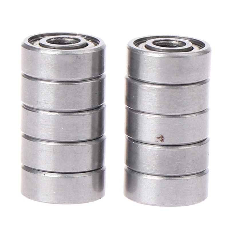 10pcs 695ZZ Bola Bearing deep groove Bahan carbon steel