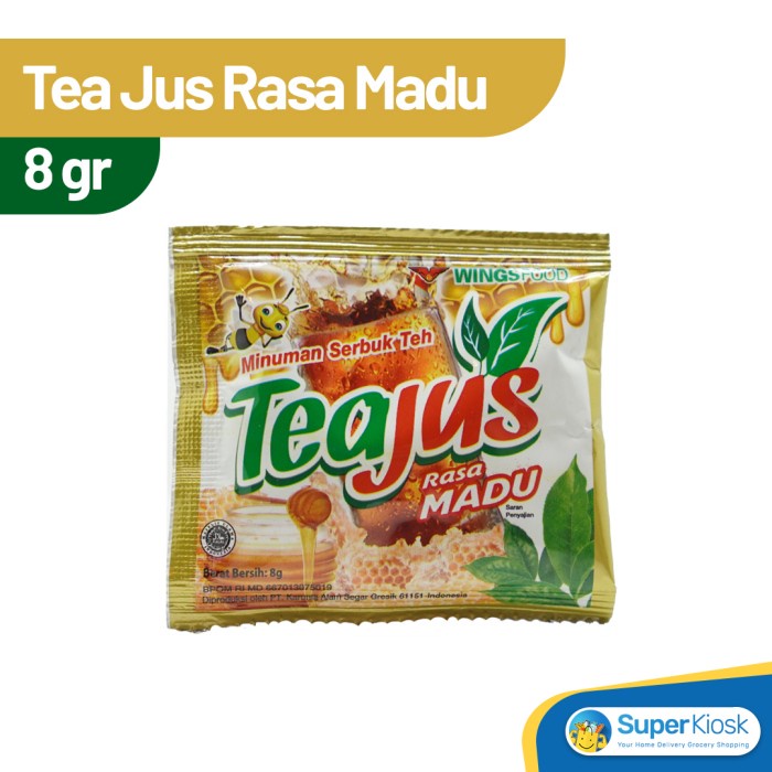 

Tea Jus Rasa Madu 8gr