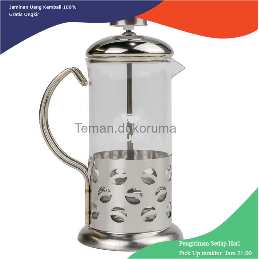 TD-AI One Two Cups French Press Coffee Maker Pot 350ml - KG72I