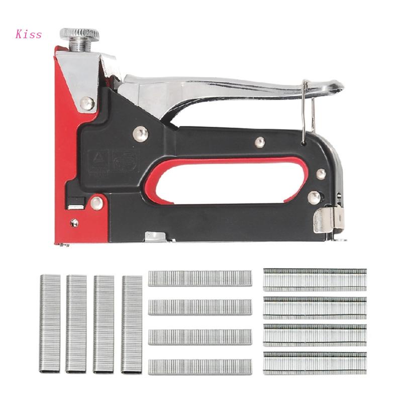 Kiss 3 in 1 Stapler Manual Tipe U / T-Type Dengan 600 Staples