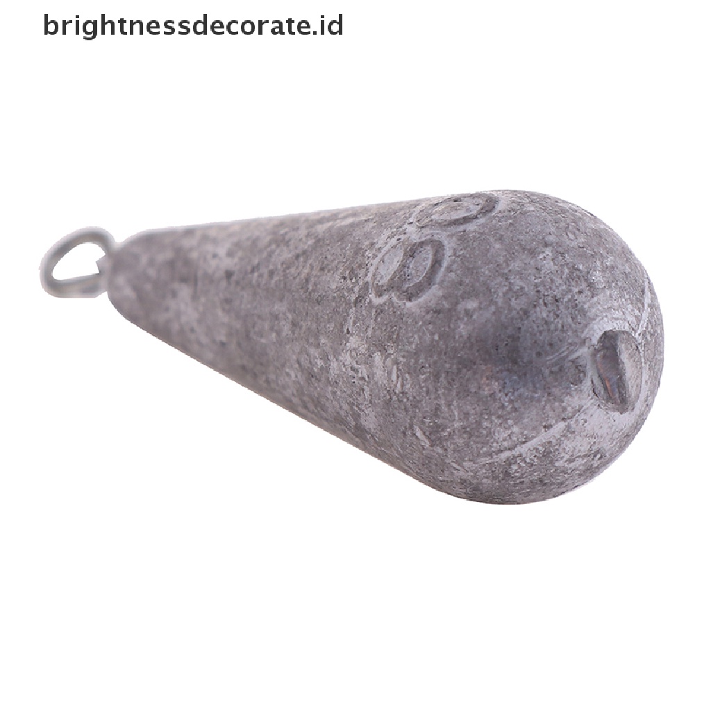 [birth] 5pcs Open lead sinker olive shaped accessories for lure sea fishing   [ID]