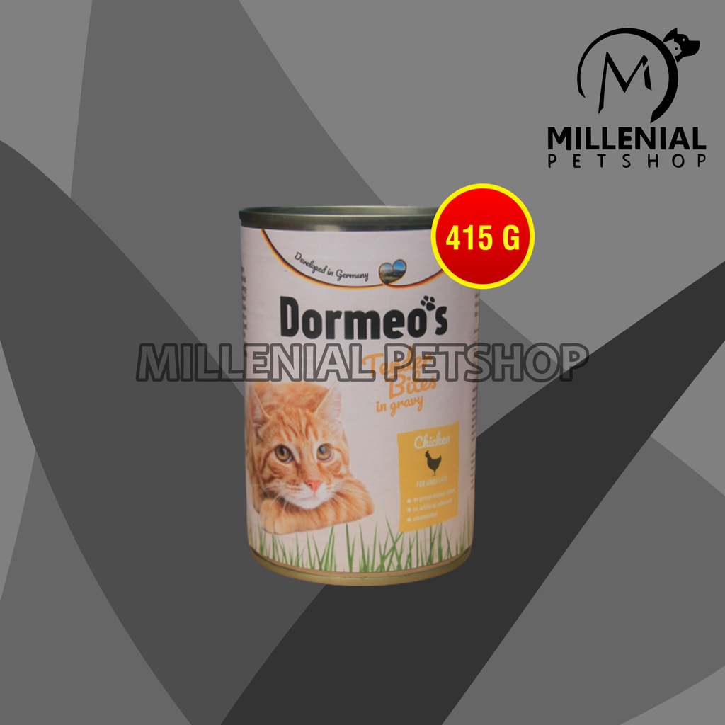 Makanan Basah Kucing Kaleng Cat Wet Food Dormeos 415 gram