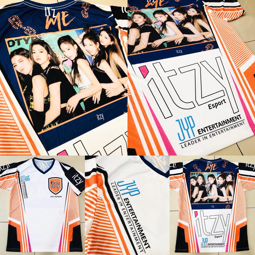 Jersey Kpop Esport ITZY ME JYP Entertainment