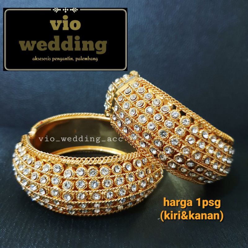 Gelang pengantin full mata