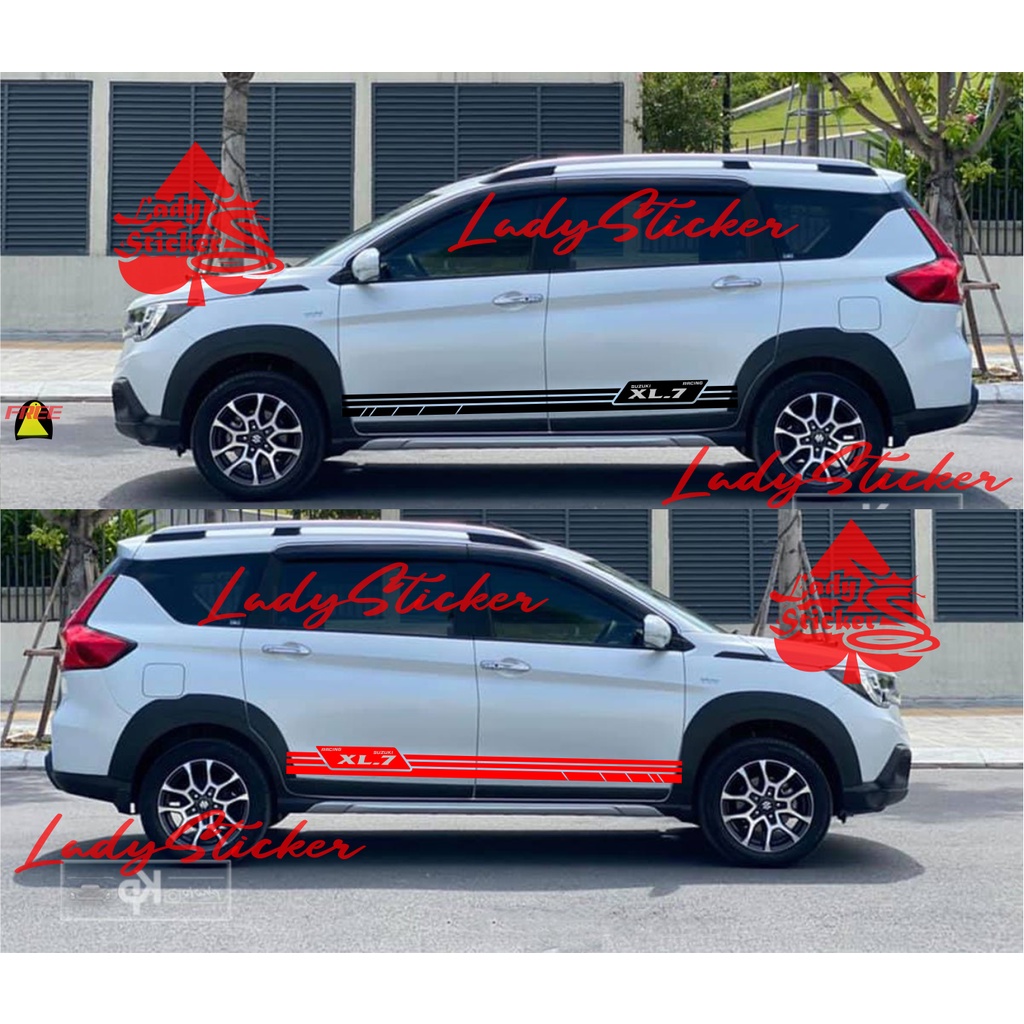 STICKER SUZUKI XL7 CUTTING STICKER STIKER MOBIL SUZUKI XL7 RACING SPORT