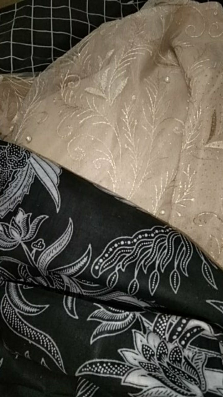 (termurah Ada Anak_6 Warna) Batik Couple Andhini Kebaya Couple Brukat Anabel - Bs073 Sarasvati Store