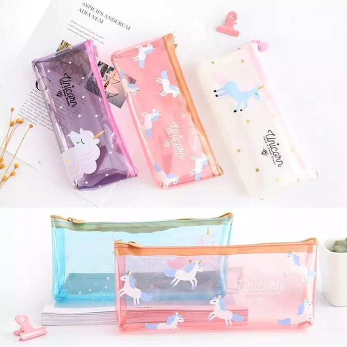 KP11 Pencil Case Organizer Pouch Cosmetic Tempat Pensil 