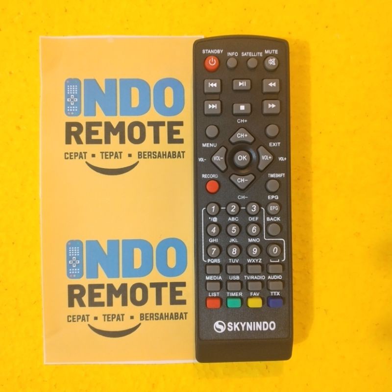 REMOTE RECEIVER PARABOLA SKYNINDO ORIGINAL