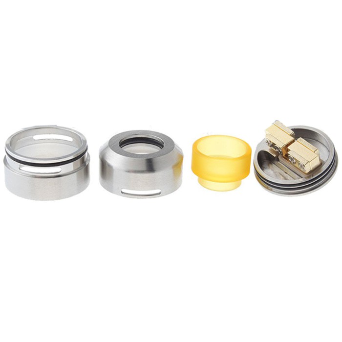 528 Goon LP 24 RDA Atomizer - SILVER [Clone] [ Vaporizer ]