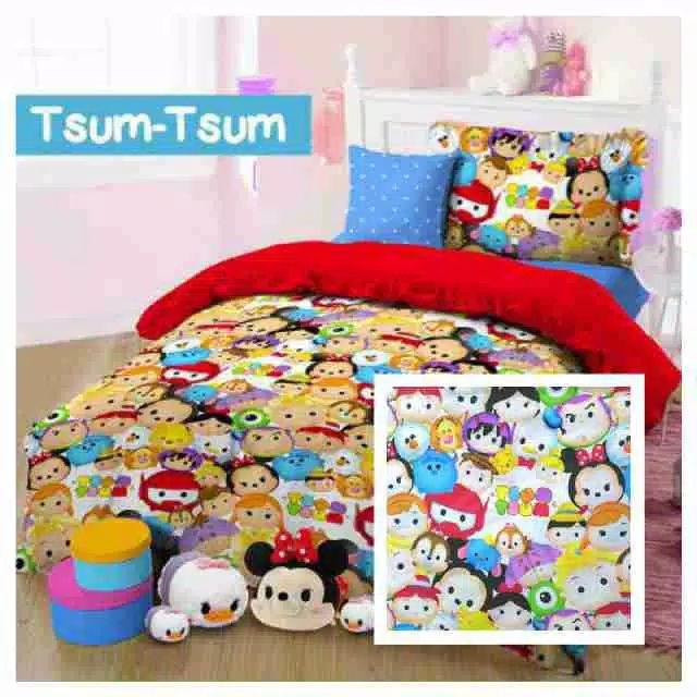 Sprei Star Tsum Tsum